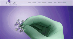 Desktop Screenshot of focalrx.com